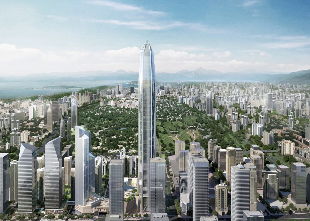 Trung tâm tài chính CTF Thiên Tân là một trong 10 tòa nhà cao nhất thế giới